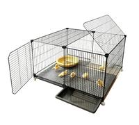 Chicken Coops Cage With Pull-Out Tray, Indoor Chick Brooder Box With Feeder Waterer Encrypted Foot Pads Grass Nesting Small Animal Enclosure For Ducks Rabbits Cats(72x46x41cm)