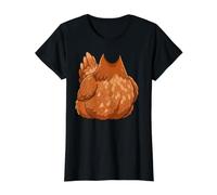 Chicken Costume Halloween Design Value Graphic T-Shirt, Women, Black, S
