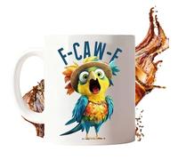 Chicken Cup | 350ML Ceramic Ergonomic Handle - Rooster Tea Cup - for Animal Lover's Holiday Thanksgiving Christmas Birthday Fall Autumn Party Home Kitchen Women Men Coworkers