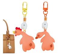 Chicken -Cute Roasted Duck Pendant ,Reodendign Pocket Roiler Car -Decoration,Compact is Great for With This Color Hanging Trailer Sweet Decoration for Men Boys Kids
