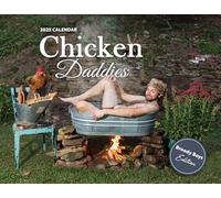 Chicken Daddies Wall Calendar 2025 - Broody Boys Edition | Funny Gifts | Birthday Gifts | Secret Santa | Gag Gifts | Weird Stuff | White Elephant Gifts