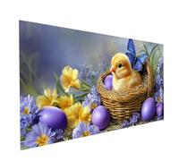 Chicken Diamond Painting kit with Diamond Art Accessories, DIY Round Rhinestones Mosaic Crystal Art Paint by Numbers, Canvas Painting for Wall Artwork Room Decor 48 x 24 Inch Butterfly Model-13917