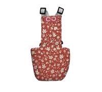 Chicken Diapers for Hens, Rooster, Diapers for Ducks, Ducklings, Birds - Disposable Lining add-on, Reusable, Adjustable, Size That FITS by Uni Infinity (Pink Floral, Chicken Small, 1, count)
