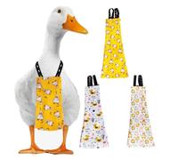 Chicken Diapers - Soft Adjustable Clothes For Indoor Farm Birds Protection | Leak-Proof Cotton Poultry Apparel | Reusable Quick-Absorption Diaper For Roosters Ducks, Ducklings, Hens
