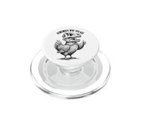 Chicken Dinosaur Skull Remember Who You Are Paleontology PopSockets PopGrip for MagSafe