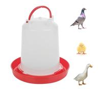 Chicken Drinker, 1.5 L, Poultry Drinker, Pigeon Drinker, Flight Game Drinker with Handle, Hanging, Thickened, Automatic, Poultry Drinker, Poultry, Breeding Accessories
