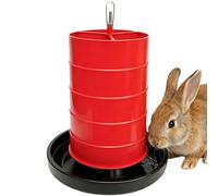 Chicken Drinkers | Multifunctional Portable Drinking Bucket | Water Container for Hens - for Drinking and Feeding Rabbits Bunnies Goats Ducks Livestock And Animals Outdoor Outside
