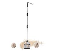 Chicken Droppings Scoop for Sandy Soil, Adjustable Robust Cat Litter Scoop, Animal Feces Pickup for Poultry Keeping, Pasture, Home, Outdoor, Ducks