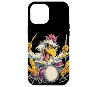 Chicken Drummer with Cool Sunglasses loves the Rhythm Case for iPhone 12 Pro Max