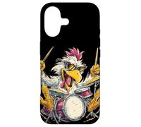Chicken Drummer with Cool Sunglasses loves the Rhythm Case for iPhone 17