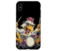 Chicken Drummer with Cool Sunglasses loves the Rhythm Case for iPhone XS Max