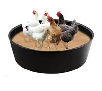 Chicken Dust Bath, Foldable Accessories for the Chicken Coop, 64 cm Container Without Base, Adjustable for Poultry, Chickens, Ducks, Cleaning Healthy Rooster