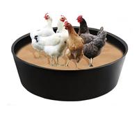 Chicken Dust Bath Tub Bottomless Design Wear-Resistant