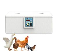 Chicken Egg Incubators - Intelligent Egg Incubator with Rotation ' | 10-25 Egg Hatcher for Quail, Intelligent Poultry Hatching 220V with Self-Rotation, Kindergarten