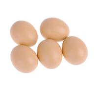 Chicken Egg Laying Teaching Aid 5PCs Eggs Educational Toy for Kids Learning Poultry Science (as show, One Size)
