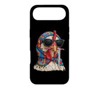 Chicken Farm Farmer Granny Square Crochet Yarn Crocheting Case for iPhone Air
