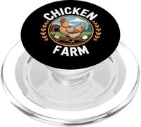 Chicken Farm Fresh Eggs Daily Farm Chicken PopSockets PopGrip for MagSafe
