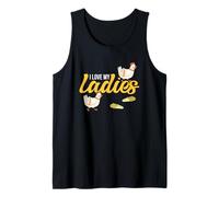 Chicken Farmer Chicken Lover Funny I Love My Ladies Tank Top