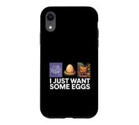 Chicken Farmer I Just Want Some Eggs Case for iPhone XR