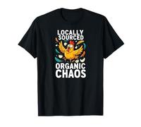 Chicken Farmer Locally Sourced Organic Chaos Hen T-Shirt