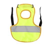 Chicken Feather Protection Vest | Reflective Protection Jacket Guards Back Feathers | Easy - On Hook & Loop for Ducks/Roosters | Sturdy Polyester, 12.2x9.8in (Green)