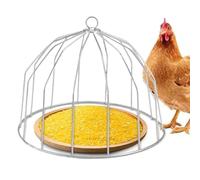 Chicken Feeder Cover | Duck Feeder No Clutter Guard | No Clutter Duck Feeder Cage For Feed Trough Farm Animal Treat Container Covers