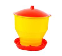 Chicken Feeder Farm Bowl Backyard Food Dispenser for Budgie Cockatiel Pigeon 4kg Feeder