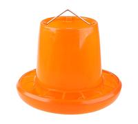 Chicken Feeder Hen Drinker 3 Kg / 6.6 Pound Capacity Food Dispenser For Birds Small Poultry Feeding Equipment