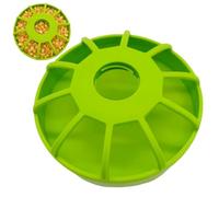 Chicken Feeder - Non Slip Large Capacity - Large Bird Feeder for Cage, Efficient Bird Feeding, Universal Feeding Design for Cockatiel Parrot Pigeon Home Cage Farmhouse Garden Yard Porch tio