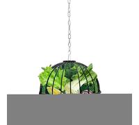 Chicken Feeders Hangable,Adjustable Height Hen Food Dispenser - Hangable Chicken Coop Feeder,for Farm Coop Outdoor Cage Duck Quail Goat Horse Deer Livestock