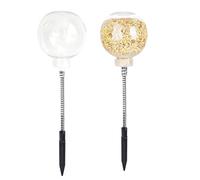 Chicken Feeders No Waste | Poultry Feeder with Stake - Refillable Food Dispenser Movable for Training Barn Poultry Rooster Garden Field