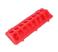 Chicken Feeding Trough Chicken Feeding Trough Flip-Top Poultry Feeder Waterer Food Dispenser For Birds Animal Farming Tool Case