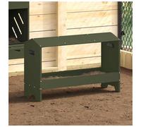 vidaXL Chicken feeding gutter olive green 81 x 32 x 53.5 cm, introductory guide, tips for beginners, cooking basics and eating healthy for better recipes