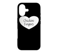 Chicken Finger Heart Apparel | Funny Fingers Lover Design Case for iPhone 17
