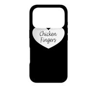 Chicken Finger Heart Apparel | Funny Fingers Lover Design Case for iPhone 17 Pro