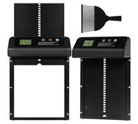 Chicken Flap Door Opener with Timer, Metal Material Automatic Chicken Flap Battery, Hand Mode Anti-Clamp, Door Opener Chicken Coop, LCD Display, Low Battery Level Note with Shovel