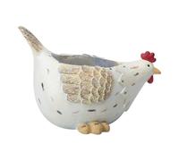 Chicken Flower Pot - Chicken Flower Pot, Resin Indoor Hen Planter | Decorative Plant Planter for Vegetables, Desk, Bedroom, Windowsill, Garden, Living Room, Porch, Unique Home Decor, Cute Farmhouse