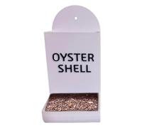 Chicken & Food Distributor - Durable 3D Printed Design Feeder | Innovative Poultry Food Accessory with Grit Distributor Respectful Breeding From An