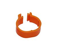 Chicken foot ring 200 Pcs Chicken Foot Ring Inner Diameter 1.6 cm Plastic Buckle Type Clip Rings Red(Gold)