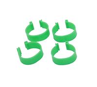 Chicken foot ring 600Pcs 25Mm Foot Ring Buckle Type Chicken Clip Rings Red 25 mm(Green)