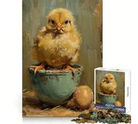 Chicken for Adults 1000 Piece Jigsaw Puzzle Cognitive Workout Restful Escape No Rough Edges Ideal Present (50x75cm)