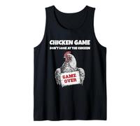 Chicken Game - Don’t Look at the Chicken - Game Over Tank Top