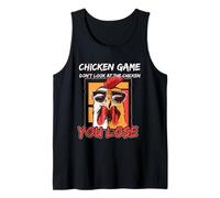 Chicken Game - Don’t Look at the Chicken - Game Over Tank Top