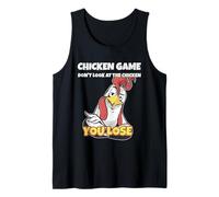 Chicken Game - Don’t Look at the Chicken - Game Over Tank Top