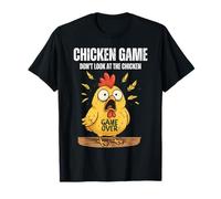 Chicken Game Don't Look at The Chicken Funny Meme Humor Kids T-Shirt