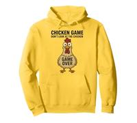 Chicken Game Don't Look At The Chicken Game Over Pullover Hoodie
