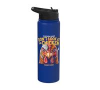Chicken Game Don't Look at The Chicken Stainless Steel Insulated Water Bottle