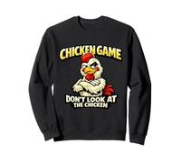 Chicken Game Pun Funny Chicken Joke Meme Sweatshirt