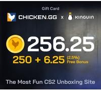 Chicken.GG 250 + 6.25 FREE Tokens