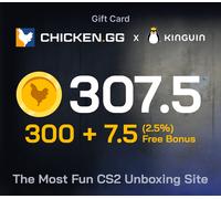 Chicken.GG 300 + 7.5 FREE Tokens